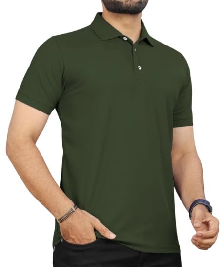 Image of T-Shirt | T-Shirt for Men | Regular Fit Polo T Shirt for Men | Casual T Shirt for Men | Men's T Shirt | Men's T Shirts Stylish | Half Sleeve T Shirt
