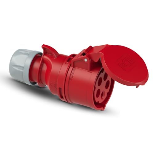 PCE 225-6 CEE Kupplungssteckdose 32A 5-polig 6h IP44/IP54 SHARK Kupplung