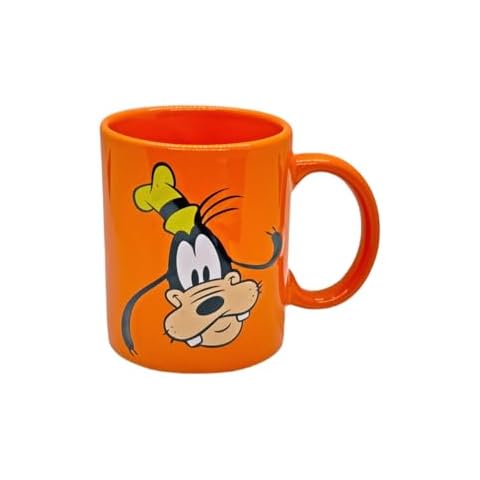 7STAR Goofy Head Coffee mug -11 Oz Orange color - for Tea/Coffee or your Favorite Beverages! Cover