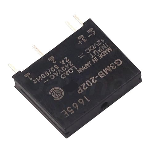 Relé de estado sólido 5V G3MB-202P interruptor PCB SIP de 2A y 240VAC para control electrónico 5