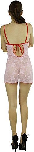Image of ToBeInStyle Women's Stretch See Through Fishnet Novelty Mini Rave Party Dress