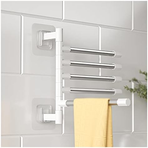 aoruizhiwangluo Bathroom Towel Rack Rotatable Kitchen image 2