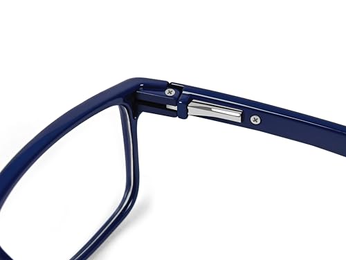 Image of EFERMONE Blue Ray Cut Light Filter Computer Glasses With Antiglare For Eye Protection (Zero Power,Blue Coated)
