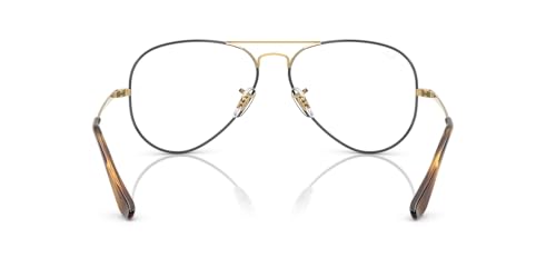 Image of Ray-Ban Unisex Rx6489 Aviator Aviator Prescription Eyeglass Frames