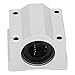 Baxnore SCS16UU Linear Bearing Slide Block, Aluminum Alloy Linear Bearing Block, Long Rail Linear Motion Bearing Slide Block Bushing for Industrial Equipment