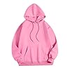 Splrit-MAN Black Hoodie Women Pct-Off 5-7 White Hoodies For Sweatshirt Womens Size 12 Pink Palm Puff (Pink, S) #1