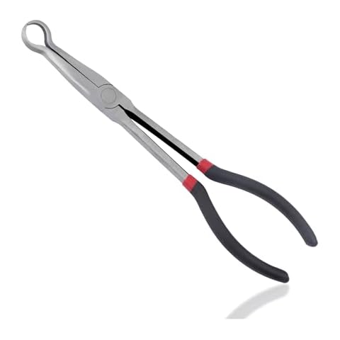 Spark Plug Removal Tool - Professional O Ring Nose Spark Plug Pliers with 11" Extended Design & Anti Slip Handle - Your Car Essentials Spark Plug Boot Removal Tool Cover