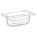 Produktbild APS 82050 GN 1/9 Polycarbonat Behälter, 17, 6 x 10, 2 x 6, 5 cm 0.6 ltr.