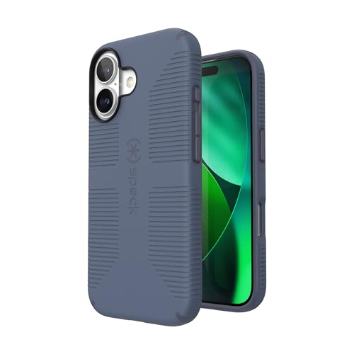 Speck CANDYSHELL Grip +MS Case for iPhone 17 - Mystery Blue/Faded Denim | Slim Protective Grip | Drop Protection | MagSafe Compatible by Speck - Used condition - Image 6