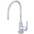 Kingston Brass KS8191CTL Continental Single?Handle Cold?Water Filtration Faucet, Polished Chrome, 5?7/8?in. Reach