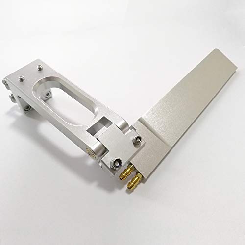 Hawk Hobby Aluminum Alloy 160Mm/6.9In Rc Boat Rudder With Water Pick Up Absorbing Steering For Electric Gas Remote Control Ship Accessory Replacing Part (White, 160Mm) #TOP2