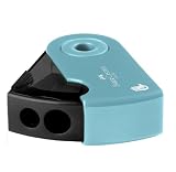 Doppel-Sleeve Spitzer für Linkshänder Türkis