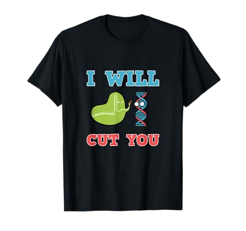 Cool Crispr Gene Editing Cas 9 Bacterium DNA Biotechnology T-Shirt
