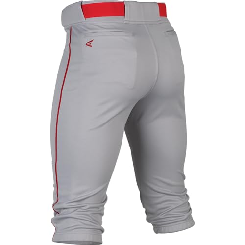 Image of Easton Boys' Rival+ Baseball Pants | Knicker Fit | Youth Sizes | Piped | Multiple Colors
