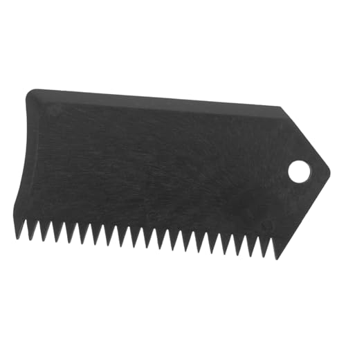 WOONEKY Surfboard Maintenance Tool Carbon Fiber Inspired Wax Comb Plastic Wax Remover for Skateboards and Surfboards