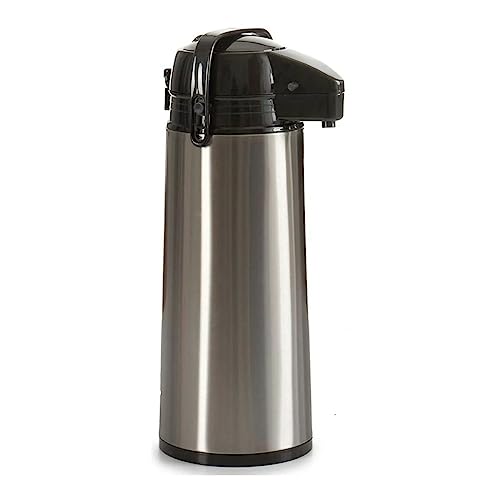BigBuy Home (1,9 L) Termo Con Tapón Dispensador, Acero Inoxidable, 1.9 L, Materiales varios, Multicolor (Multicolor)