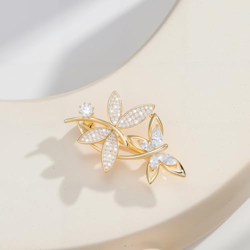 Image of Fashion Dragonfly Booch Pin Jewelry Gift for Women