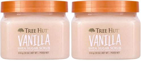 Tree Hut Vanilla Shea Sugar Scrub (Paquete de 2)