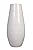 Hosley 12" High White Textured Ceramic Vase. Ideal Gift for Weddings, Party, Home, Spa, Reiki O3