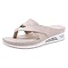 Tongs d'été Slider Femmes Strap On Flops Roman Slip Flat Clip Sandales T Sandales Confortables Avec Arch Support Bottomed Open Toe Sandales pour Chaussures De Sport Garçon Soft