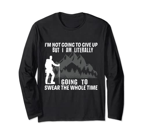 Senderismo Naturaleza Montaña Regalo Excursionista Mujeres Hombres Naturaleza Manga Larga