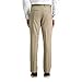 Haggar Men's Premium Comfort Dress Pant-Straight Fit Flat Front Reg. and Big & Tall, Meidum Khaki, 40W x 29L