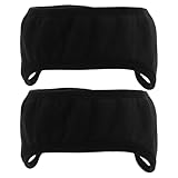 TOBBOMEY Protectores Auditivos Insonorizados para Dormir 2 Piezas Orejeras Reducción de Ruido Ajustables para Hombre y Mujer Diadema Cómoda Antideslizante Adecuado para Dormitorios y