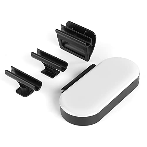 IOXQP LED Videoleuchte, 3 Clip Videokonferenzleuchte, 3000mAh wiederaufladbares dreifarbiges Licht, verwendetfür…