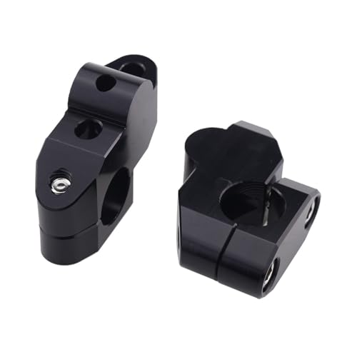 Rehausseurs de guidon moto universels 22 mm pour ajustement de position de conduite
