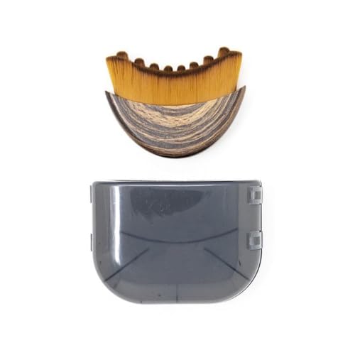 XFSRG Brosse Nettoyante Visage en Bois Naturel Outil de Brossage à Sec pour Drainage Lymphatique et Massage Visage Brosse Exfoliante Manuelle pour Peau Douce et Éclatante Convient à Tous Types de Peau