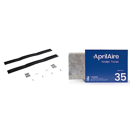 Whirlpool 8572546 Laundry Appliance Stacking Kit, Metallic & Aprilaire 35 Water Panel Humidifier Filter Replacement for Aprilaire Whole House Humidifier Models 350, 360, 560, 560A