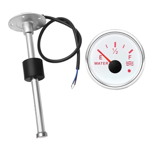 52mm���ʃQ�[�W�A�t���b�V���A���[���t��7�F�o�b�N���C�g+���ʃt���[�g�Z���T�[0-190�I�[���J�[�Q�[�W �g���b�N �� RV�p(With 325mm sensor)