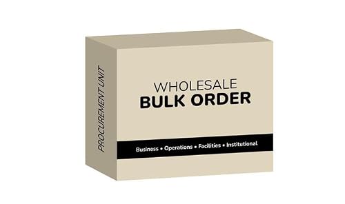Bulk Order Unit — Business, Education & Facility Use