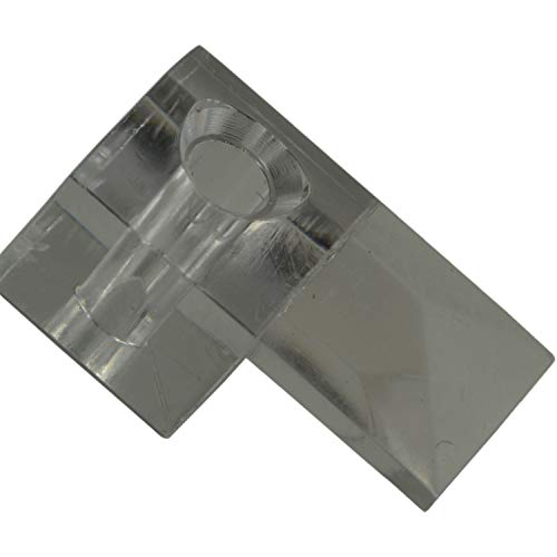 Image of Hard-to-Find Fastener 014973157166 Plain Mirror Clips for 1 /4 inch Glass, Piece-12