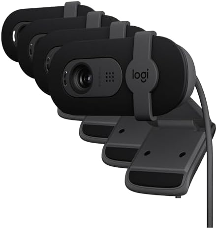 Logitech Brio 101 Full HD 1080p Webcam for Meetings,Streaming,Des...