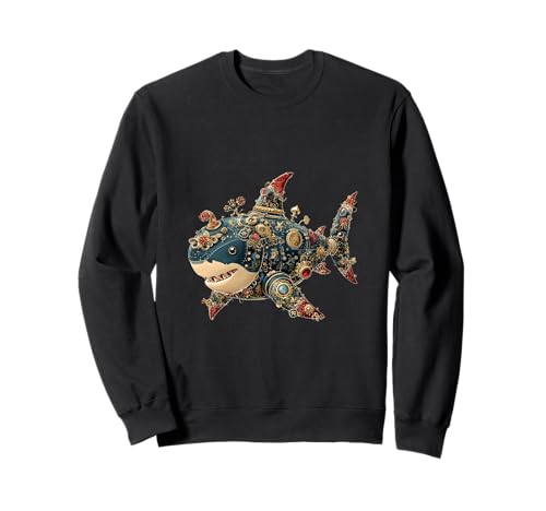 Steampunk Christmas Shark Women Men Kids Steampunk Shark �g���[�i�[