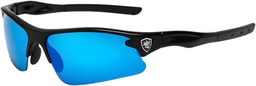 Image of Roshfort Sports Non Polorized Sunglasses UV Protection Sunglass for Men & Women Cycling Running Driving Fishing Multi Shade Glasses ITALIC (Size -Medium)