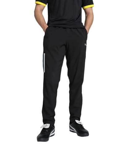PUMA Herren Teamliga Sideline Pants, Puma Black-puma White, M EU