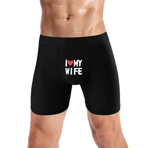 Sexy Code 1701 Men's Boxer Briefs Long Leg Underwear with Novelty Pattern Printing - Fun Shorts Comfortable & Soft2