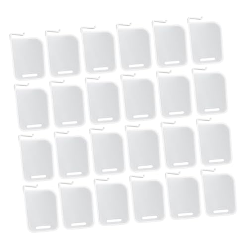 IMIKEYA 100 Piezas Separadores de Plástico para Frigorífico Clips Ajustables para Organización Diaria Divisores Compactos para Congelador y Accesorios para Almacenamiento Doméstico