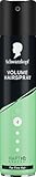 Schwarzkopf Hairspray Volume 250ml, Hold Level 4 Hair Styling, Hairspray for Fine Hair, Volume, Vegan Formula