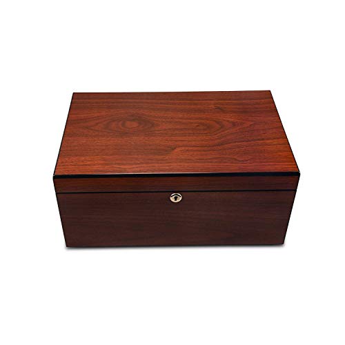 SBDLXY Humidor de Cajas de Puros de Doble Masa Humidor de Caja de Humedad de Madera de Cedro
