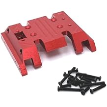 Metal Upgrade Medium Bottom Plate Compatible With MN Model 1/12 MN128 MN86 G500 RC Car PartsRED