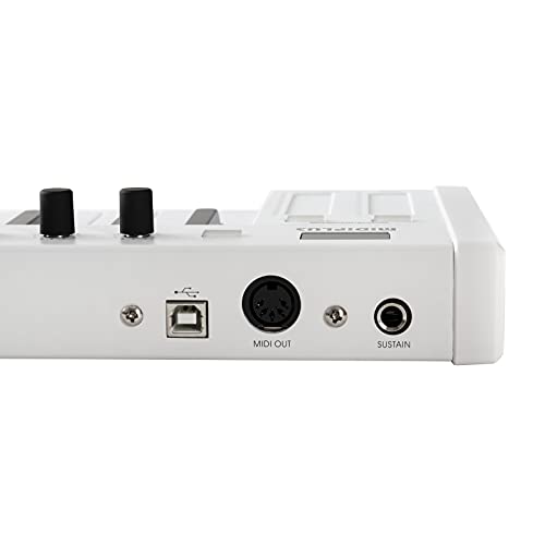 Image of midiplus X4 mini MIDI Keyboard Controller, White