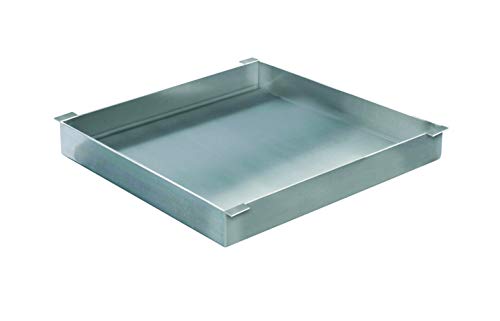 ® EDELSTAHL-GRILLPFANNE 7887 für BROOKLYN NEXT 2, SAN DIEGO 2, Seitenkocher, Plancha, Grillwanne, Gasgrill BBQ, Grill-Zubehör, silber