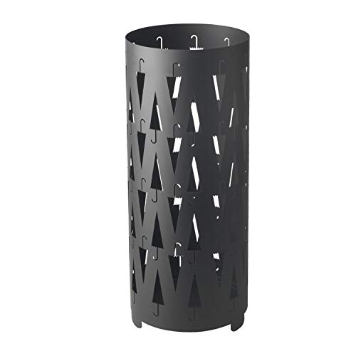 DANIEL JAMES Housewares Metal Umbrella Stand Holder Storage Rack Rain Water Drip Tray Walking Stick Home (AGP2374A)