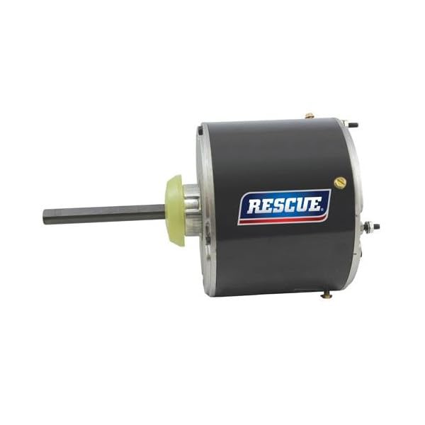 US Motors 5465, Condenser Fan, 1/2 / 1/5 HP, 1-Phase, 1075 RPM Motor (5465)