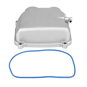EBTOOLS pour gy6 150cc valve cover Couvercle de culasse de cylindre de moteur et anneau en caoutchouc pour Scooter ATV GY6 4 temps 125cc 150cc Couvercle de soupape gy6, pièces de moteur gy6 150cc