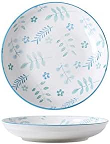 Dinner Plates 7.09inch Porcelain Dinner Plates Stackable Ceramic Round ...