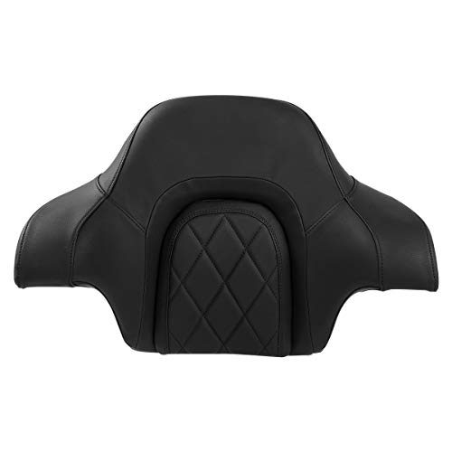 King Chopped Tour-Pack Backrest Pad fits for Harley Davidson Touring and Tri Glide 2014-later Road King Electra Glide Street Glide Road Glide